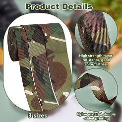 3 Stück Polyester-Tarnband in 3 Stilen&nbsp;OCOR-XCP0003-06