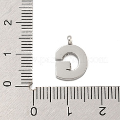 Breloques en acier inoxydable 304&nbsp;STAS-G345-01P-G