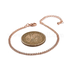 Bracciali in corda di ottone per donna&nbsp;BJEW-G735-08RG
