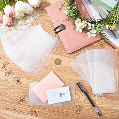 Feuilles intercalaires pour cahier en PP&nbsp;AJEW-CP0010-60A
