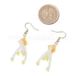 Pendientes colgantes de acero inoxidable 304&nbsp;EJEW-MZ00454