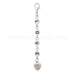 Decorazione pendente in lega stile etan&nbsp;HJEW-JM01180