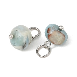 Colgantes larimar naturales&nbsp;PALLOY-JF06003