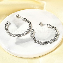 Boucles d'oreilles à tige en acier inoxydable 304&nbsp;EJEW-F361-21P