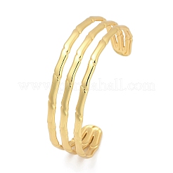 Bracelets manchettes creux en acier inoxydable 304 pour femmes&nbsp;BJEW-Z097-01G