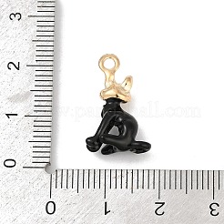 Pendentifs d'émail en alliage&nbsp;PALLOY-R160-01G-01
