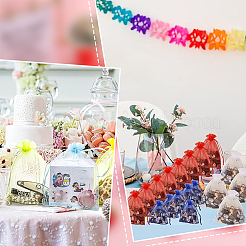 100 stücke 10 farben organzabeutel schmuck aufbewahrungsbeutel hochzeitsbevorzugung party mesh kordelzug geschenk&nbsp;OP-SP0001-02