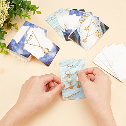 120 pièces 4 styles cartes d'affichage de bracelet en papier&nbsp;CDIS-FG0001-55