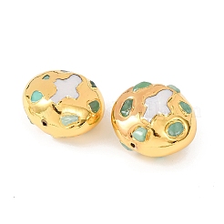 Gefärbt natürlichen weißen Jade Perlen&nbsp;KK-K348-12G-01