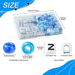 Perles acryliques transparentes et opaques&nbsp;KY-FS0001-26E