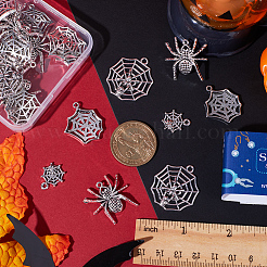 40pcs 4 colgantes de aleación de estilo tibetano de estilo&nbsp;TIBE-SC0001-85