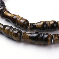 Natürlichen Tigerauge Perlen Stränge&nbsp;G-G731-02