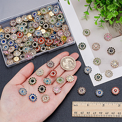 120 Stück 12 Farben Strass aufnähen&nbsp;RGLA-AR0001-06