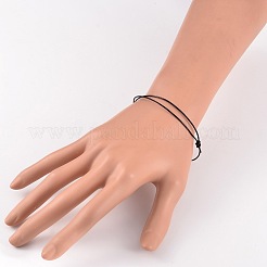 Gemischte Größe verstellbare DIY Kunstleder Armband Herstellung&nbsp;BJEW-JB02188