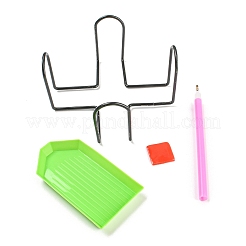 Kits de tapis de tasse en bois de peinture de diamant de thème de chien de bricolage&nbsp;DIY-H163-02