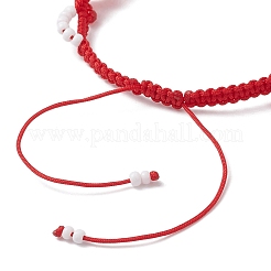 Braccialetti di perline intrecciate con semi di vetro per donna&nbsp;BJEW-MZ00215