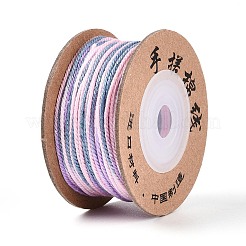 Cordón de algodón teñido para macramé&nbsp;OCOR-T018-01K