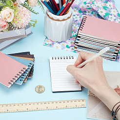 20 Stück Spiralnotizbücher aus Papier in 5 Farben&nbsp;AJEW-GO0005-31