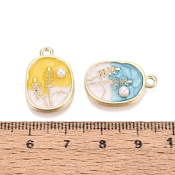 Emaille Anhänger Legierung&nbsp;ENAM-N069-10KCG