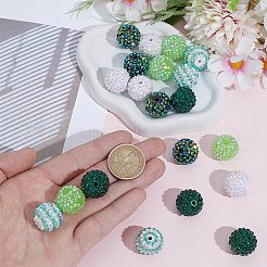 Harz Strass Perlen&nbsp;RESI-PA0001-44B