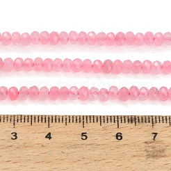 Chapelets de perles en jade blanc naturel teinté&nbsp;GG-CBAF9EE-A06-3x4mm
