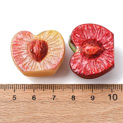 Undurchsichtige Frucht-Cabochons aus Kunstharz&nbsp;CRES-B038-03A
