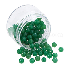 Kits de fabrication de bracelet extensible en perles d'aventurine verte naturelle bricolage&nbsp;DIY-CJ0001-21E