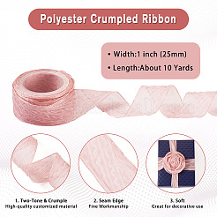 Ruban froissé en polyester&nbsp;OCOR-TAC0035-12B