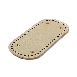 Fondo delle borse all'uncinetto per maglieria in finta pelle&nbsp;FIND-WH0049-93A