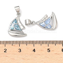Colgantes de esmalte de latón&nbsp;KK-H534-04P