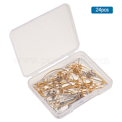 Messing Ohrstecker Zubehör&nbsp;KK-TA0007-75