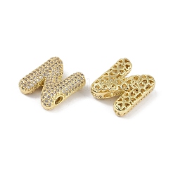 Messing micro pave klare zirkonia anhänger&nbsp;KK-Z041-01G-N