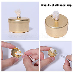 Brûleur à alcool en laiton&nbsp;AJEW-WH0166-79G