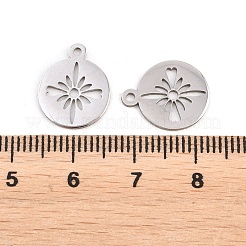 Breloques en acier inoxydable 304 pour la Saint-Valentin&nbsp;STAS-E521-05P