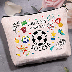 Aufbewahrungstaschen aus Polycotton-Canvas&nbsp;ABAG-WH0029-065