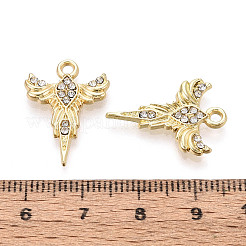 Legierung rhinestone-anhänger&nbsp;FIND-N008-18KCG