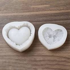 Herz mit Rose DIY Aufbewahrungsbox Silikonformen&nbsp;DIY-G099-01B