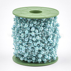 Chapelets guirlande de garniture perles en ABS plastique imitation perle&nbsp;AJEW-S071-01A