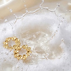 Pendientes de acero inoxidable 304 para mujer&nbsp;SA-CBABC0E-04G