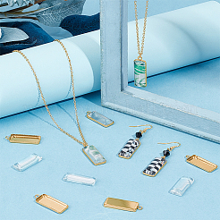 Kits para hacer colgantes rectangulares diy&nbsp;DIY-SC0033-98