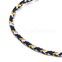 Fabrication de bracelets en fil d'acier au carbone tressé&nbsp;MAK-A017-B49
