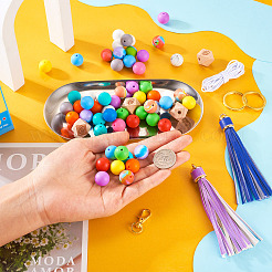 Kit de fabrication de bracelet porte-clés bricolage&nbsp;DIY-TA0004-20