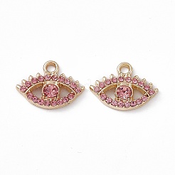 Legierung rhinestone-anhänger&nbsp;PALLOY-P287-06G-03