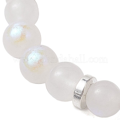Pulseras elásticas con cuentas de labradorita natural&nbsp;BJEW-JB10478