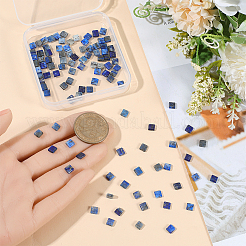 2 Strang natürliche Lapislazuli-Perlenstränge&nbsp;G-PA0001-71