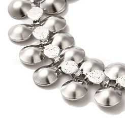 Bracciali con ciondoli in acciaio inossidabile 304 anti-ossidazione&nbsp;BJEW-Q776-03B