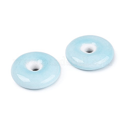 Perles de porcelaine vintage faites à la main&nbsp;PORC-N013-20-17