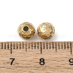 Strukturierte Perlen aus Edelstahl 304&nbsp;STAS-I358-10G-01