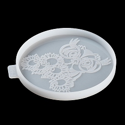 Moules en silicone pour tapis de tasse&nbsp;LS-SIL-F007-06C