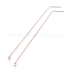 Fornituras de aretes de latón&nbsp;KK-I645-01RG